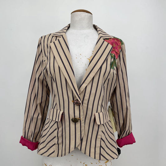 Aratta Silent Journey Stripe blazer