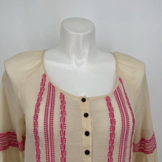 Free People L/s Embroidered Dress