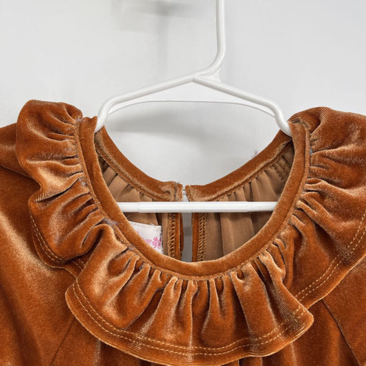 Bonnie Jean Velour Dress