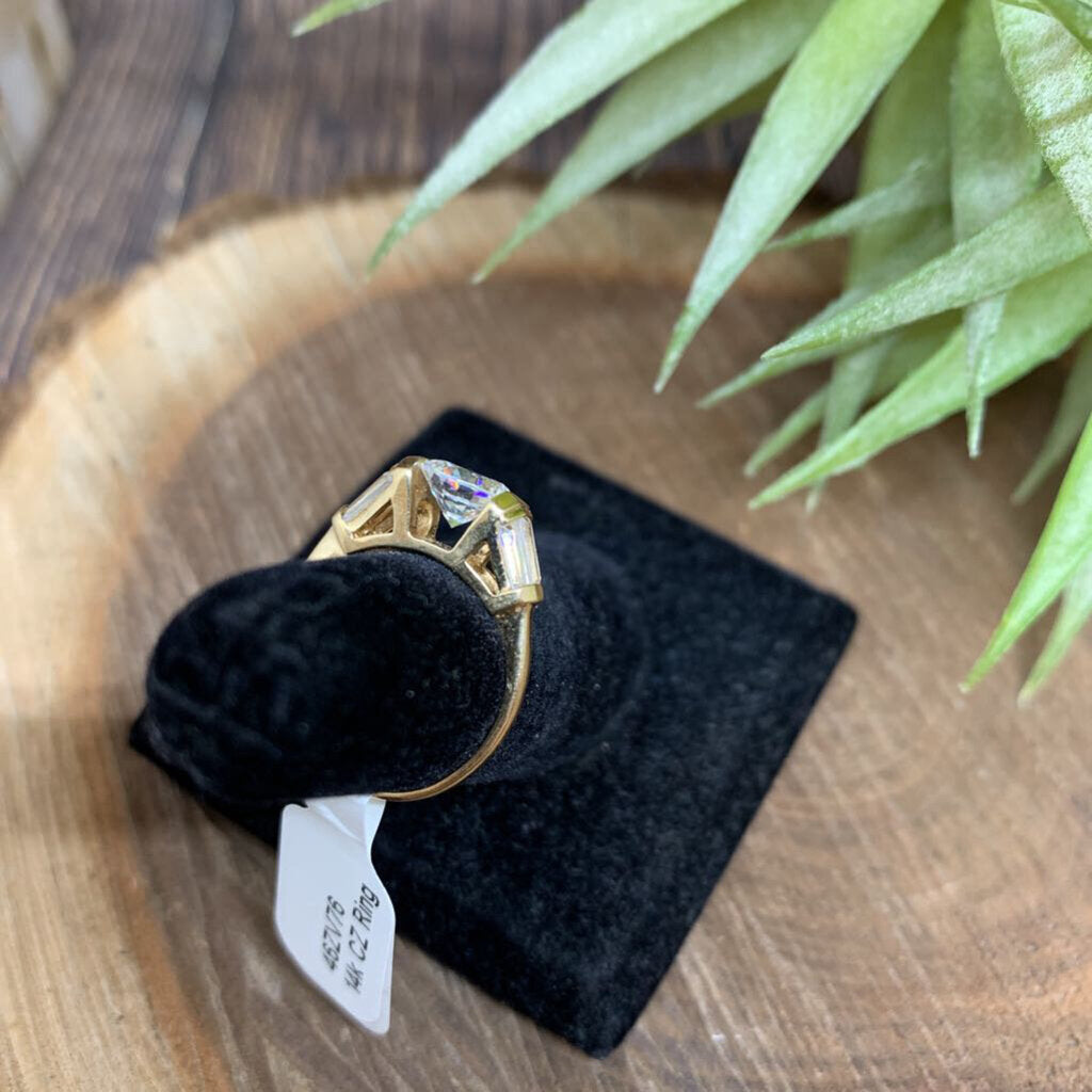 14k CZ Ring
