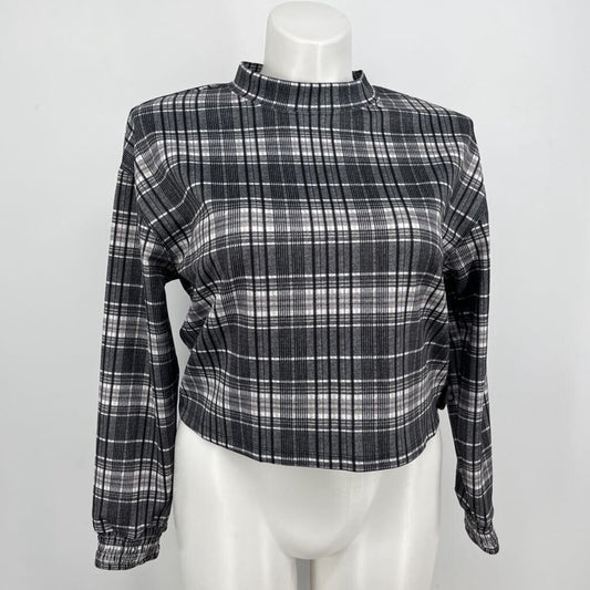 Alice & Olivia l/s plaid Shirt