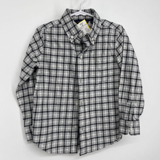 Janie and Jack l/s Plaid Shirt