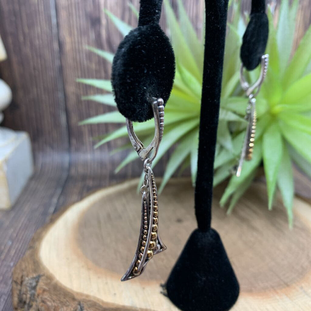 Lagos Caviar Ster/18kt Earrings