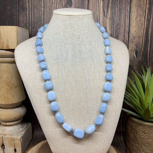 Blue Opal Necklace