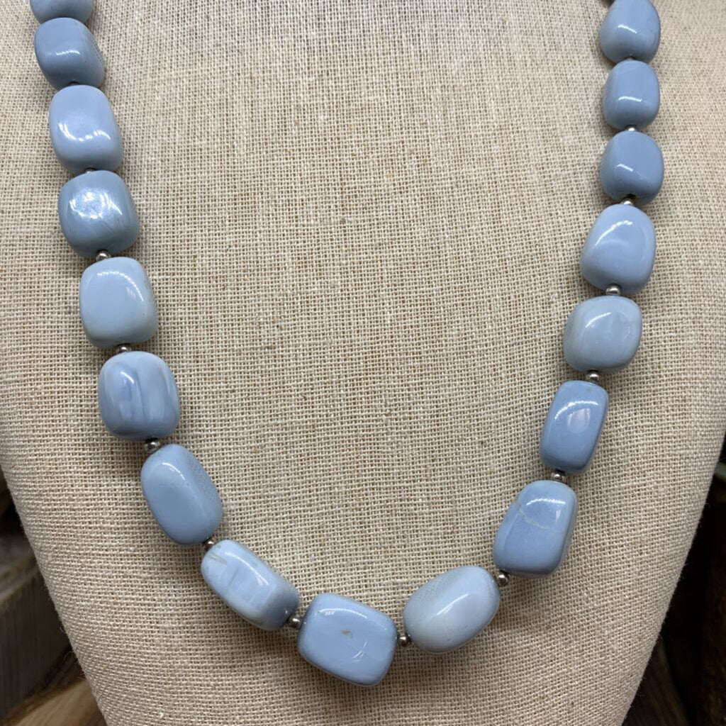 Blue Opal Necklace