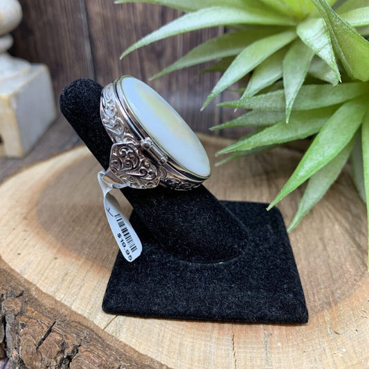 Mother of Pearl Prayer Ring