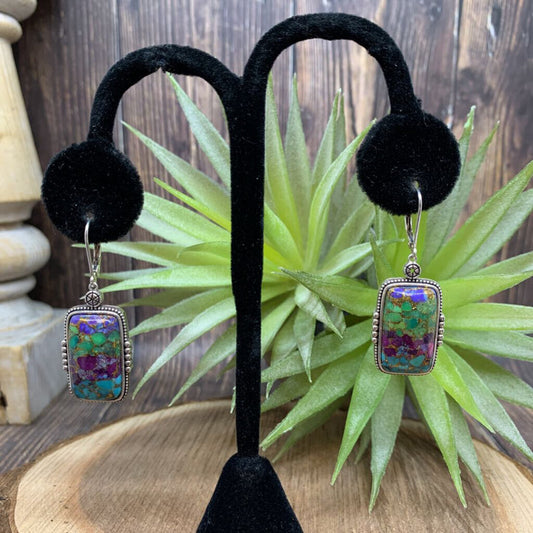 Blended Turquoise Earrings