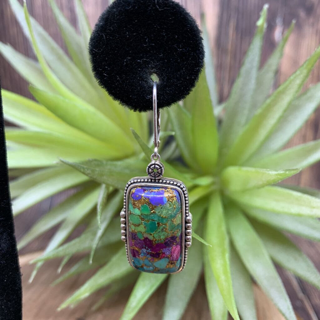 Blended Turquoise Earrings