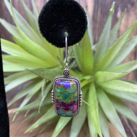 Blended Turquoise Earrings