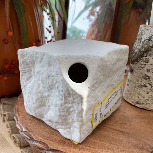 Textured Cube Vase