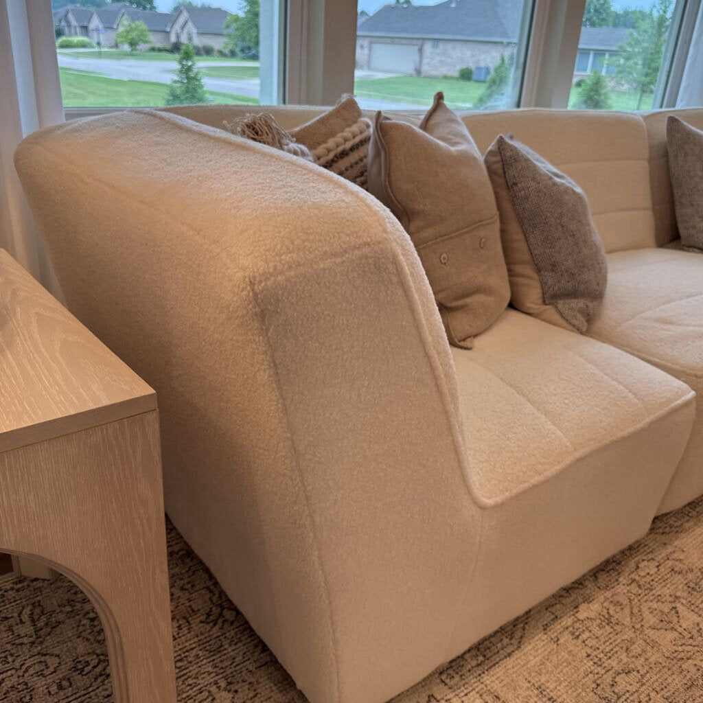 Coaster 5pc Shearling Sectional