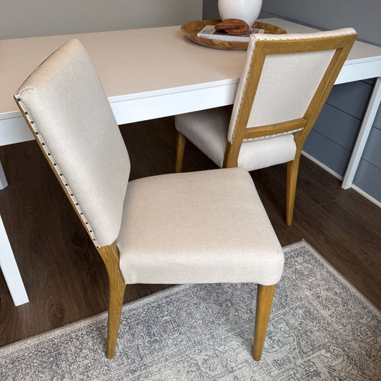 Four Hands Upholstered Dining Chairs