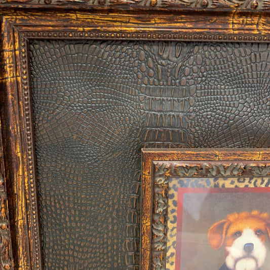 Framed Dog Portrait