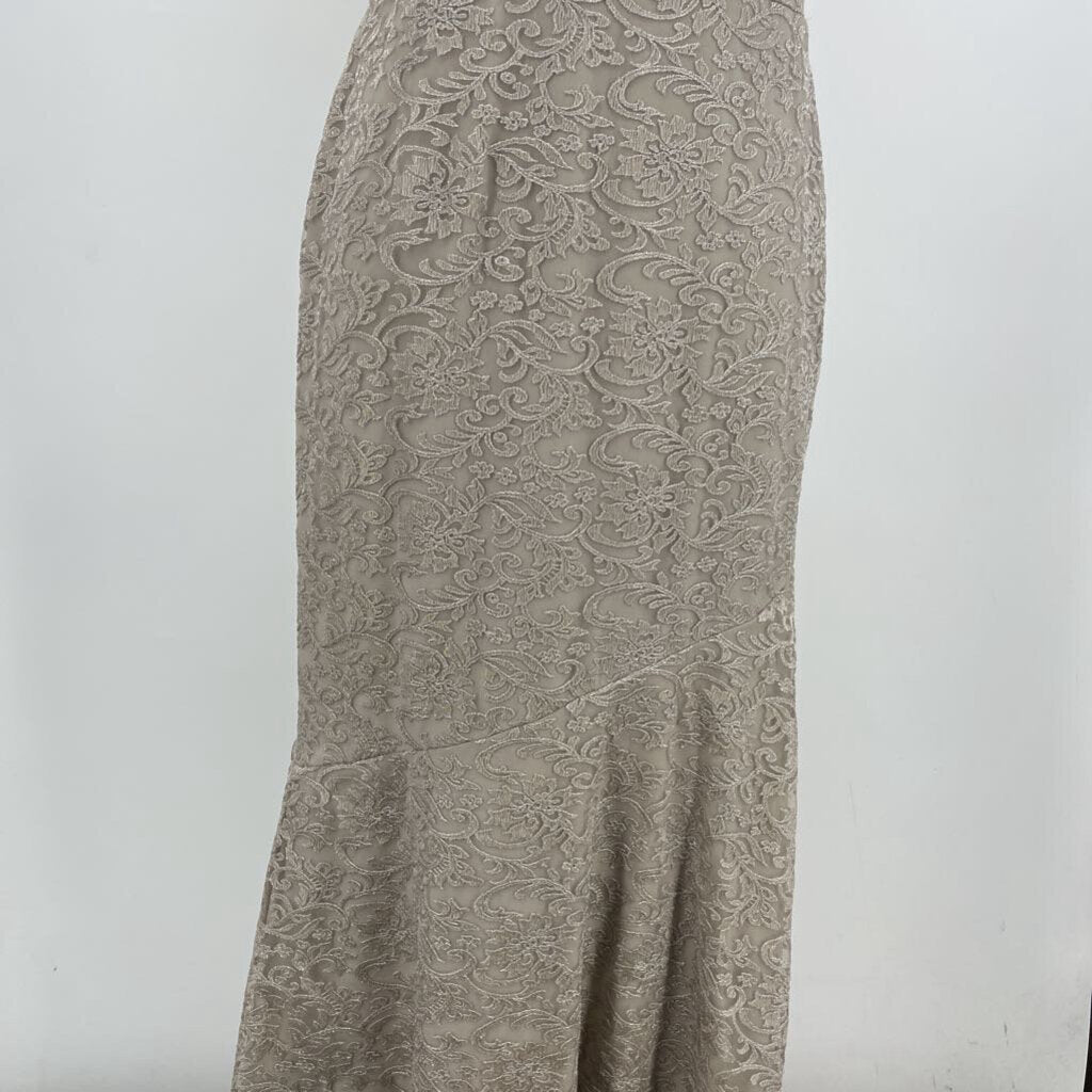 Lauren Slvls Metallic Gown