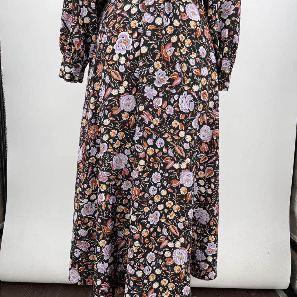 Ann Taylor L/s floral Midi Dress