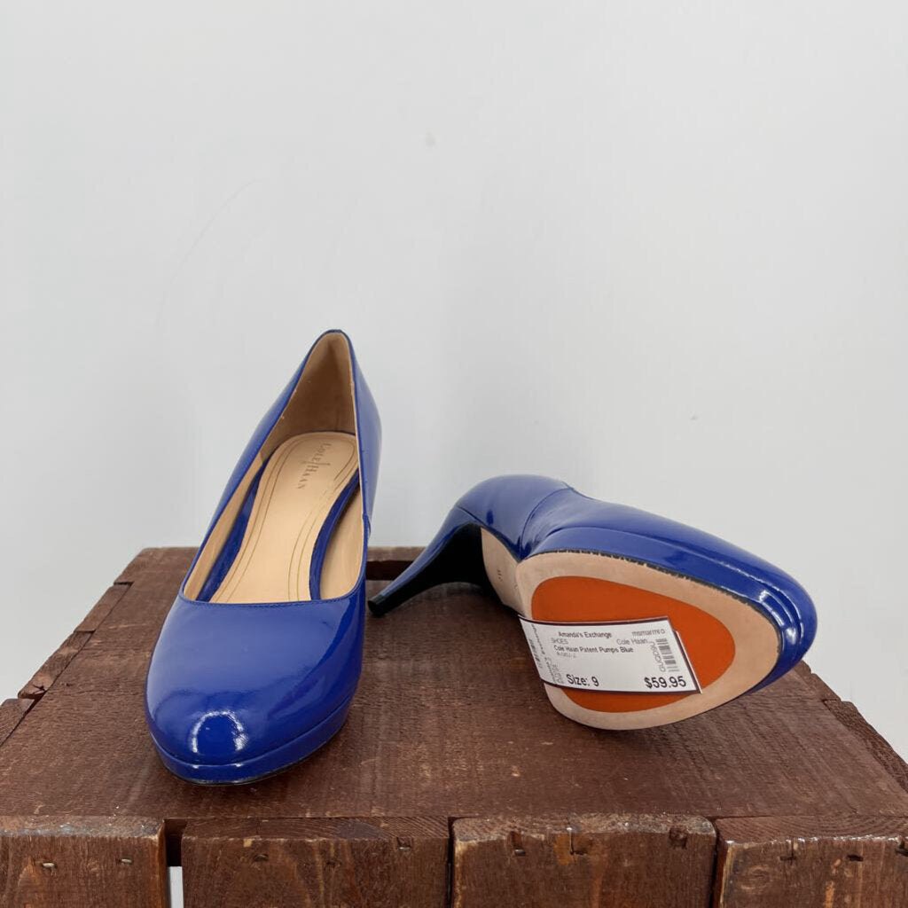 Cole Haan Patent Pumps