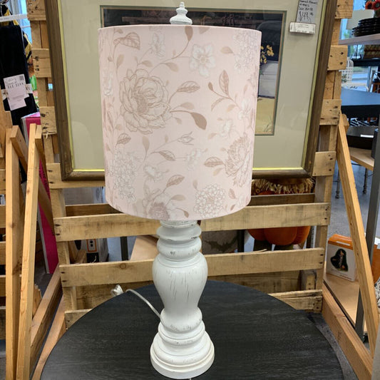 Wood Look Base Lamp