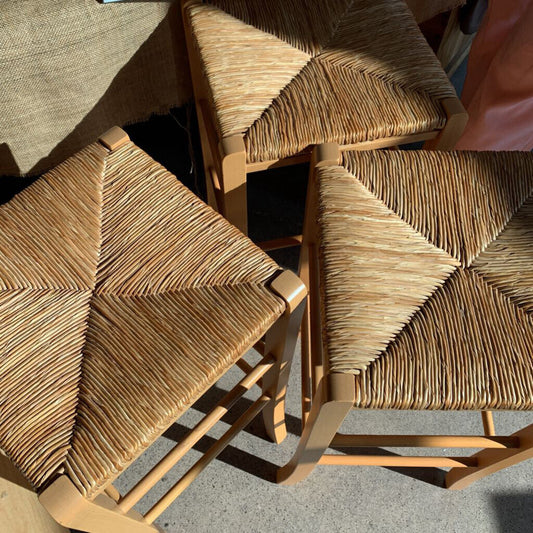 Woven Stool Set