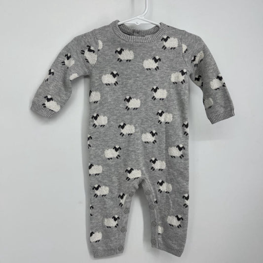 Janie and Jack L/s Knit Romper