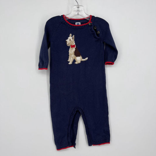 Janie and Jack L/s Knit Romper
