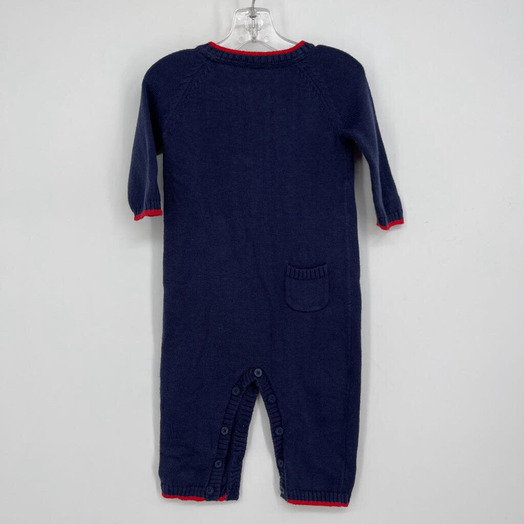 Janie and Jack L/s Knit Romper