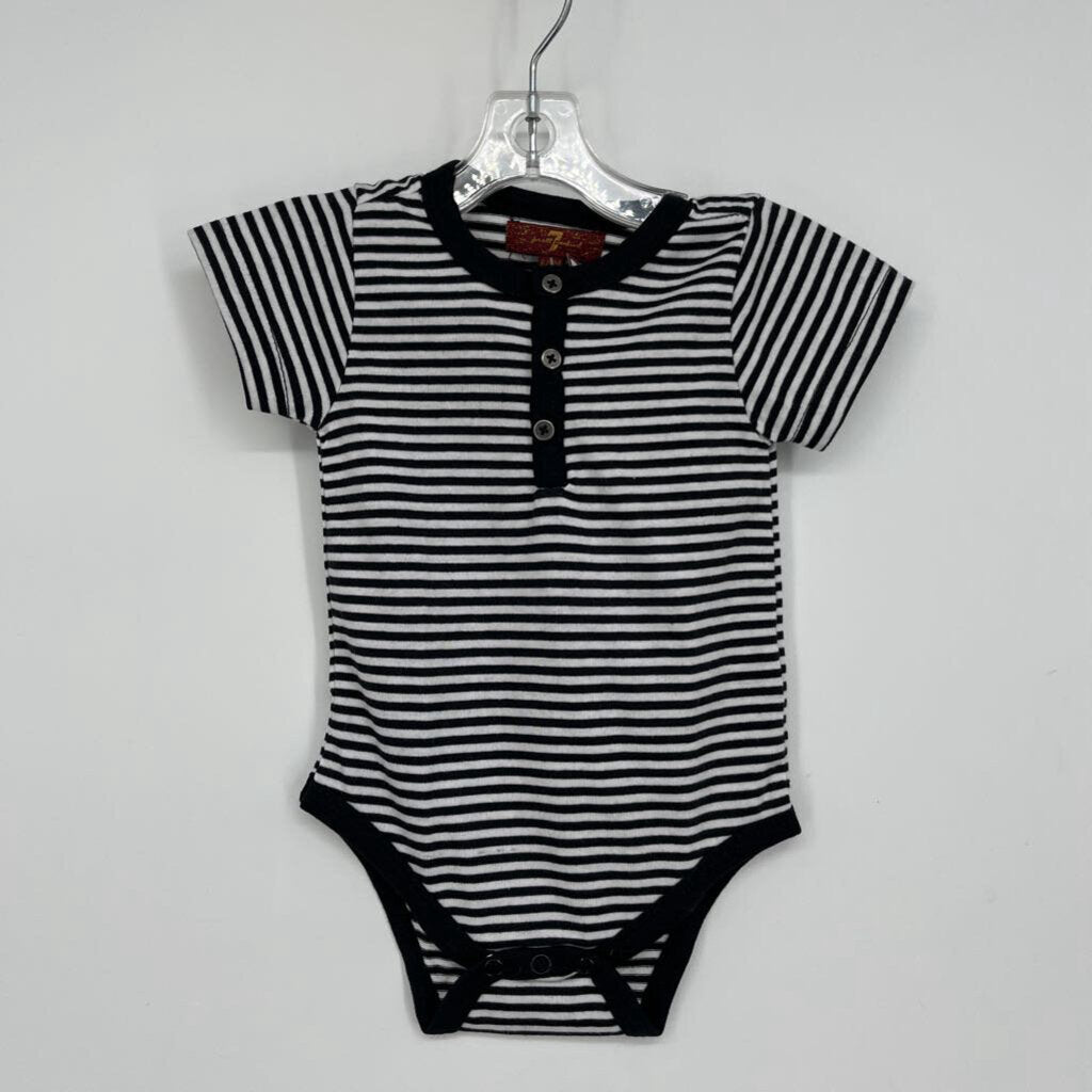 7 For All Mankind S/s Onesie