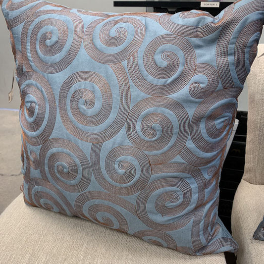 Embroidered Down Pillow
