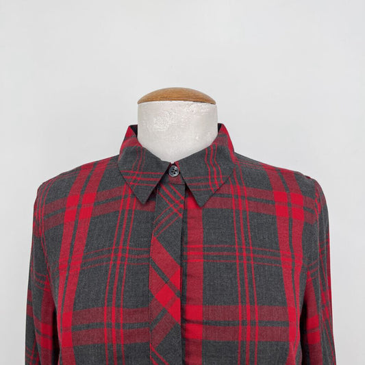 Cabi L/s Plaid Shirt