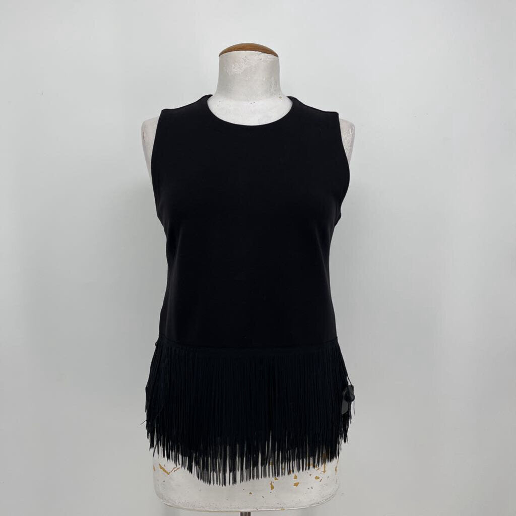 J Crew Slvls Fringed Shirt