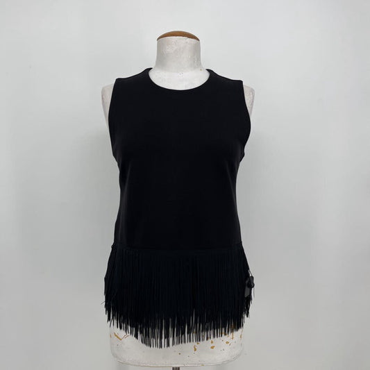 J Crew Slvls Fringed Shirt