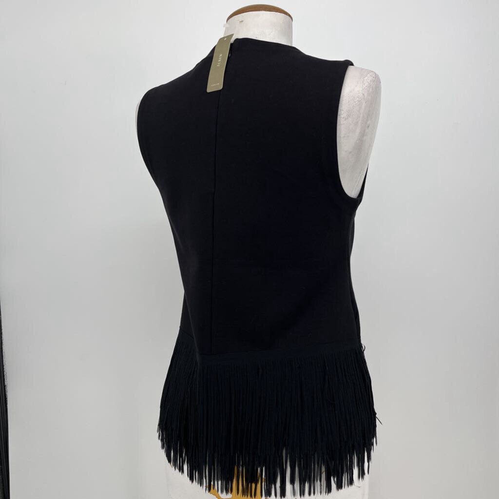 J Crew Slvls Fringed Shirt