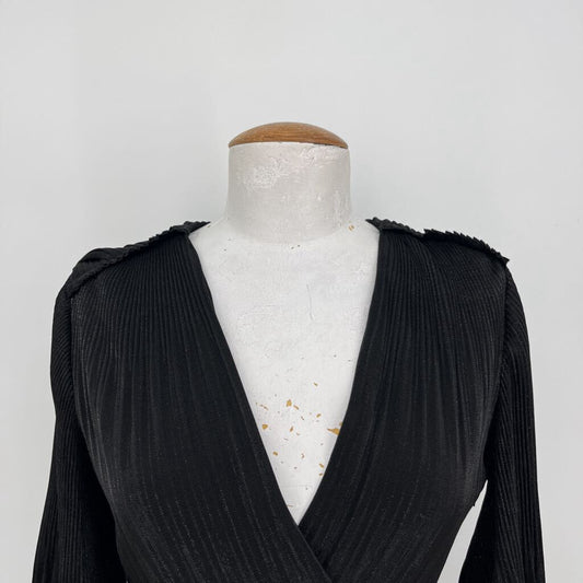 Claudie Pierlot L/s Pleated Dress