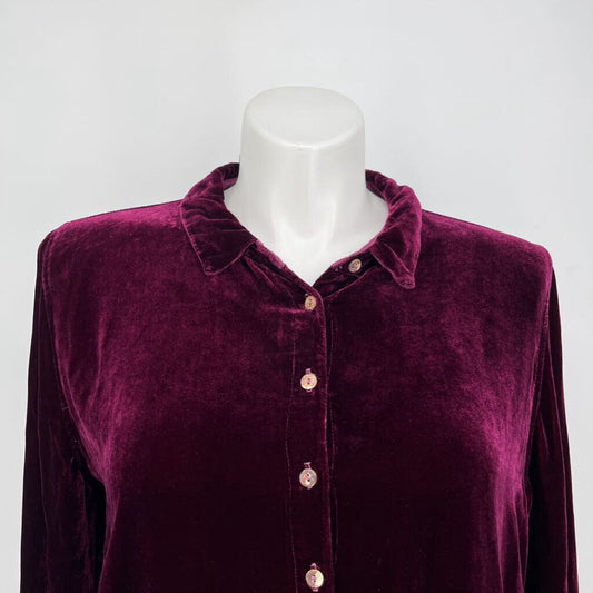 Cut-Loose L/s Velour Shirt