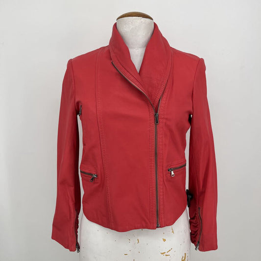 Alice + Olivia Leather Jacket