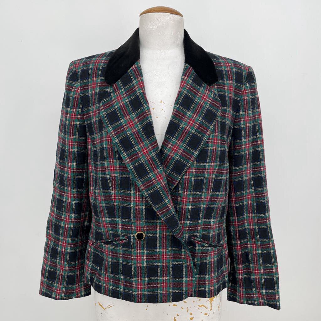 Pendleton Plaid Blazer