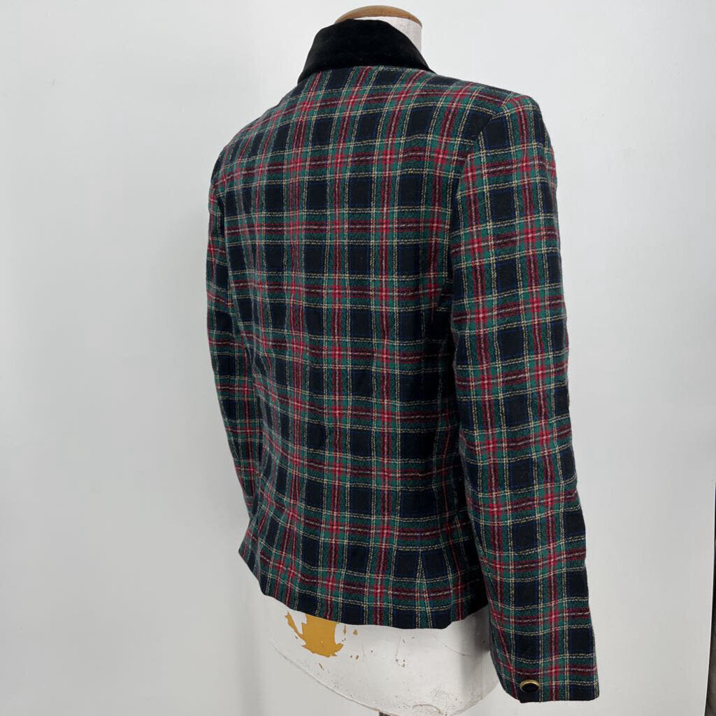 Pendleton Plaid Blazer