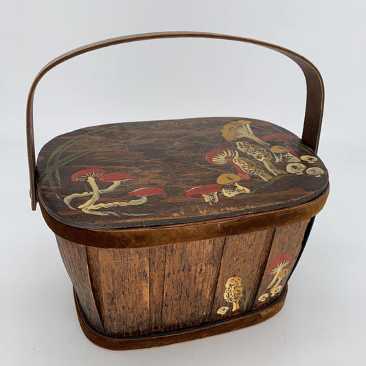 VTG Handpainted Basket