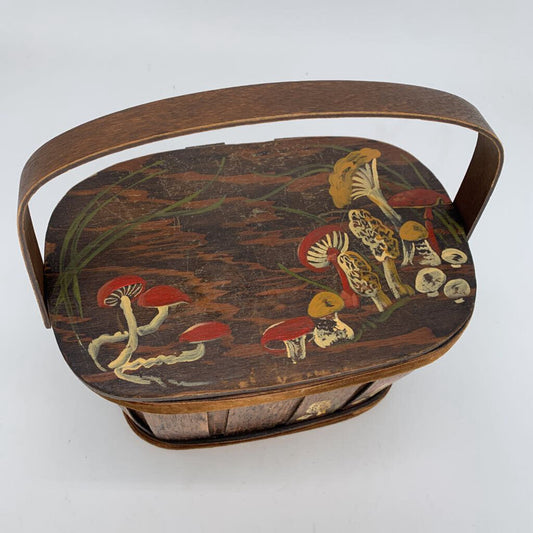 VTG Handpainted Basket