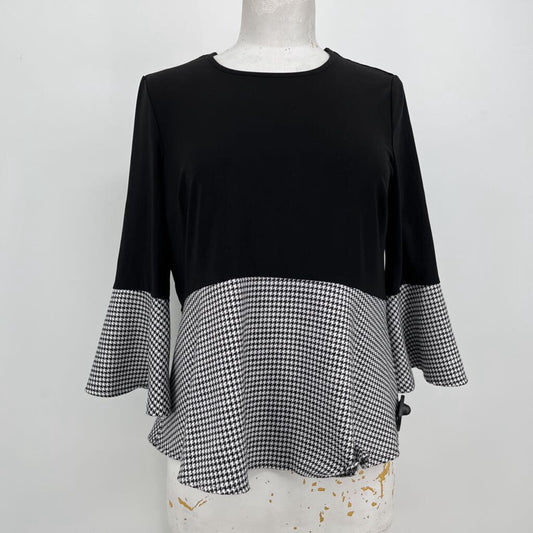 Frank Lyman L/s Houndstooth Shirt