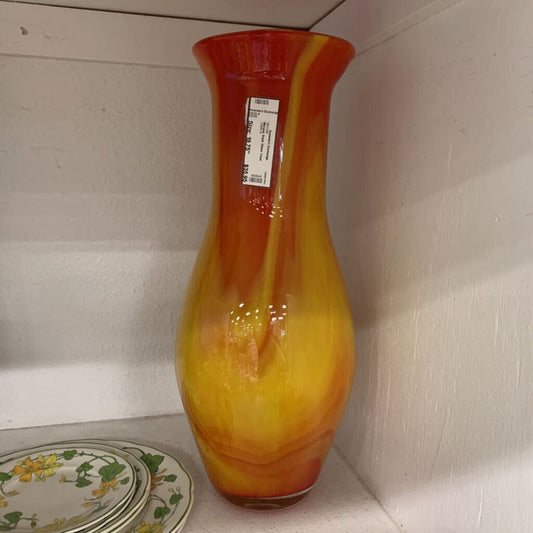 Murano Style Glass Vase
