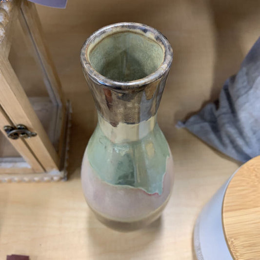 Stripe Glazed Vase