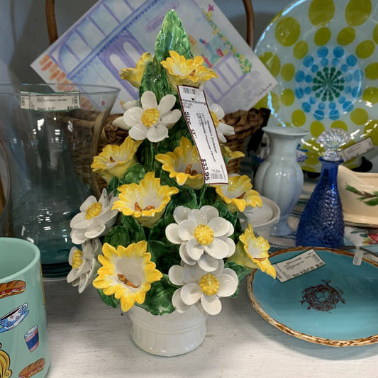 Capodimonte Porcelain Flower Arrangement