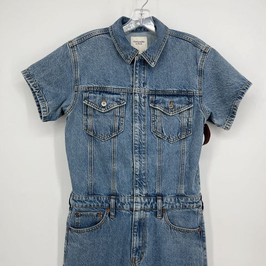 Abercrombie S/s Denim Jumpsuit
