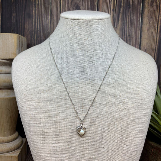 Sterling Heart Necklace