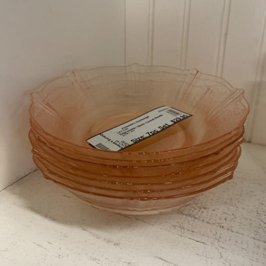 Depression Glass Cereal Bowls