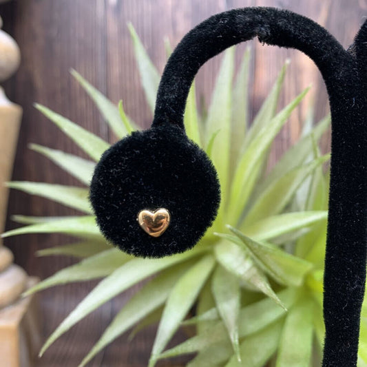 14k Heart Earrings