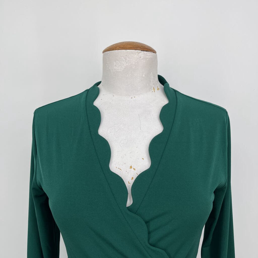 41 Hawthorn l/s wrap Dress