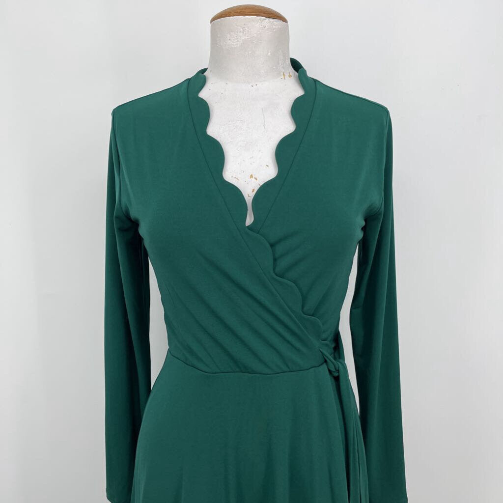41 Hawthorn l/s wrap Dress