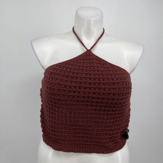 Lucy Paris Knit Halter Shirt