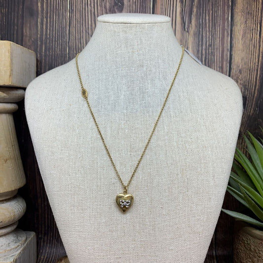 Juicy Couture Heart Locket Necklace